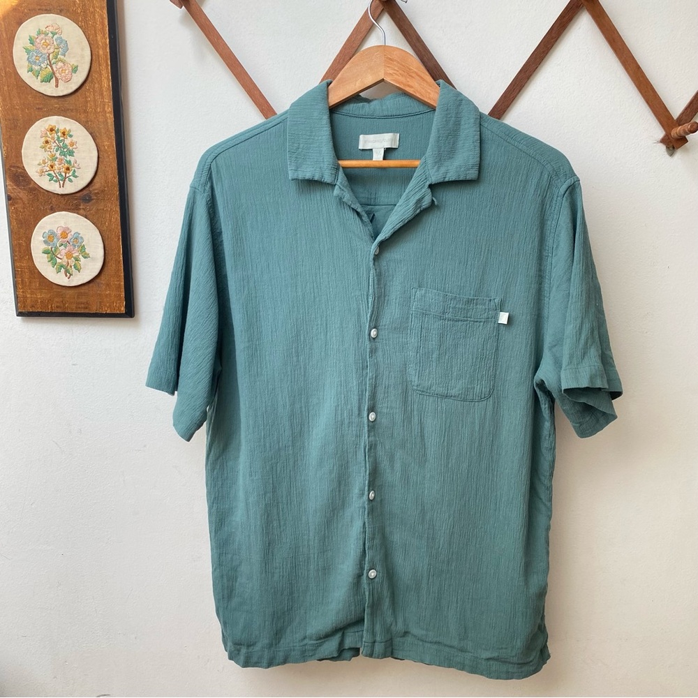 Standard Cloth Gauze Cotton Camp Shirt